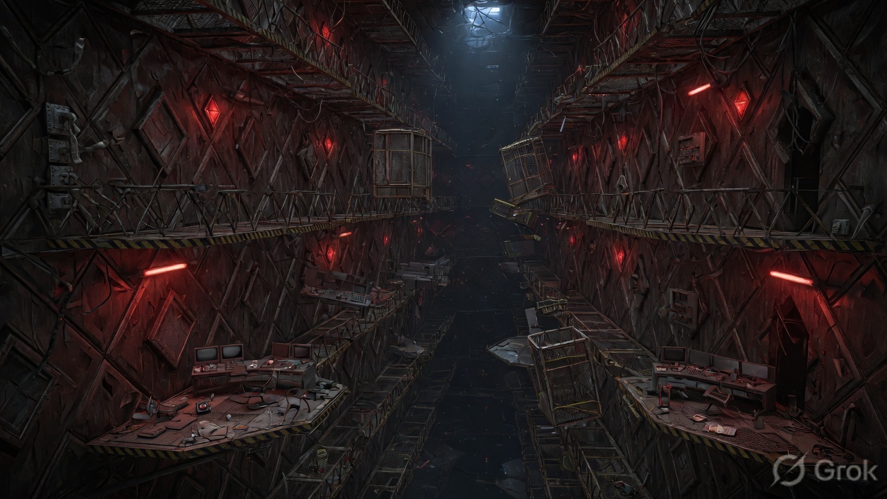 Command spine catwalks