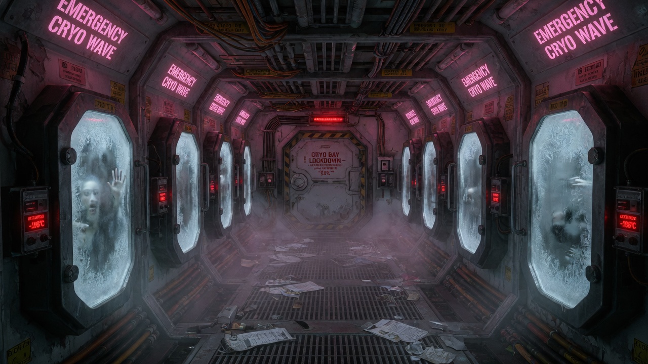 Cryo bay cable detail